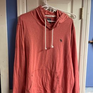 ABERCROMBIE & FITCH MENS LIGHTWEIGHT HOODIE